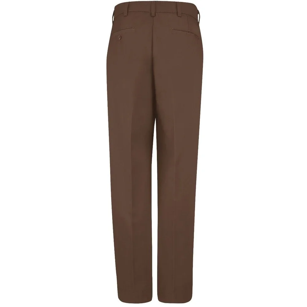 Red Kap Men's PT20 Dura-Kap Twill Industrial Pants - Brown - 29x30